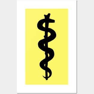 Medicine Caduceus Posters and Art